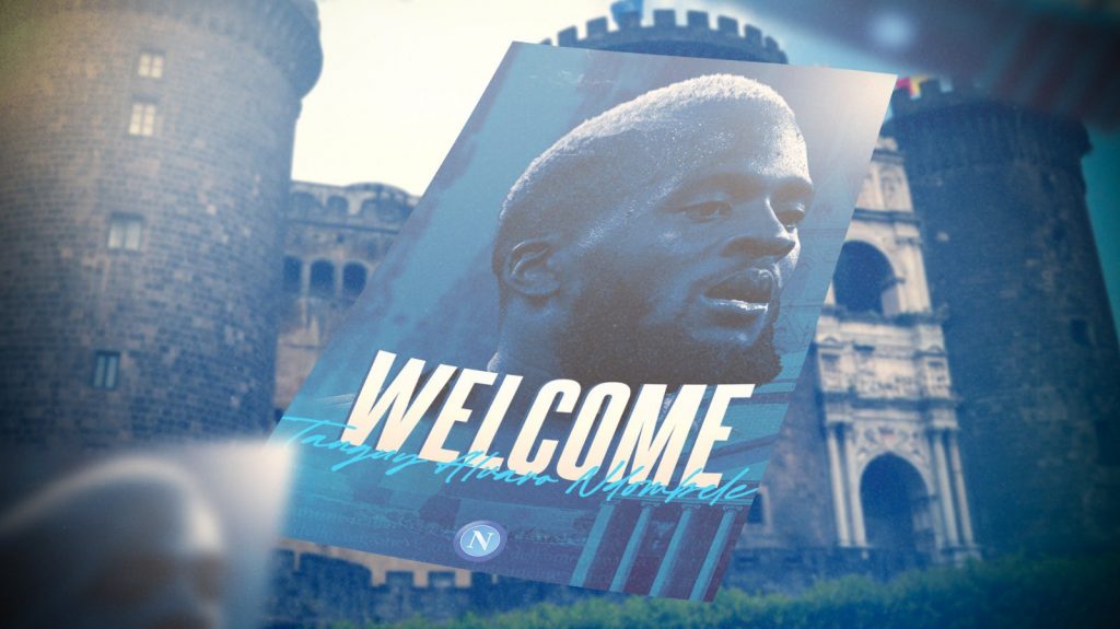 Tanguy Ndombele Napoli presentation