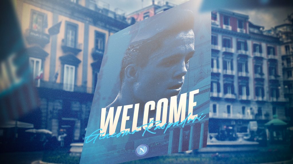 Giacomo Raspadori Napoli presentation