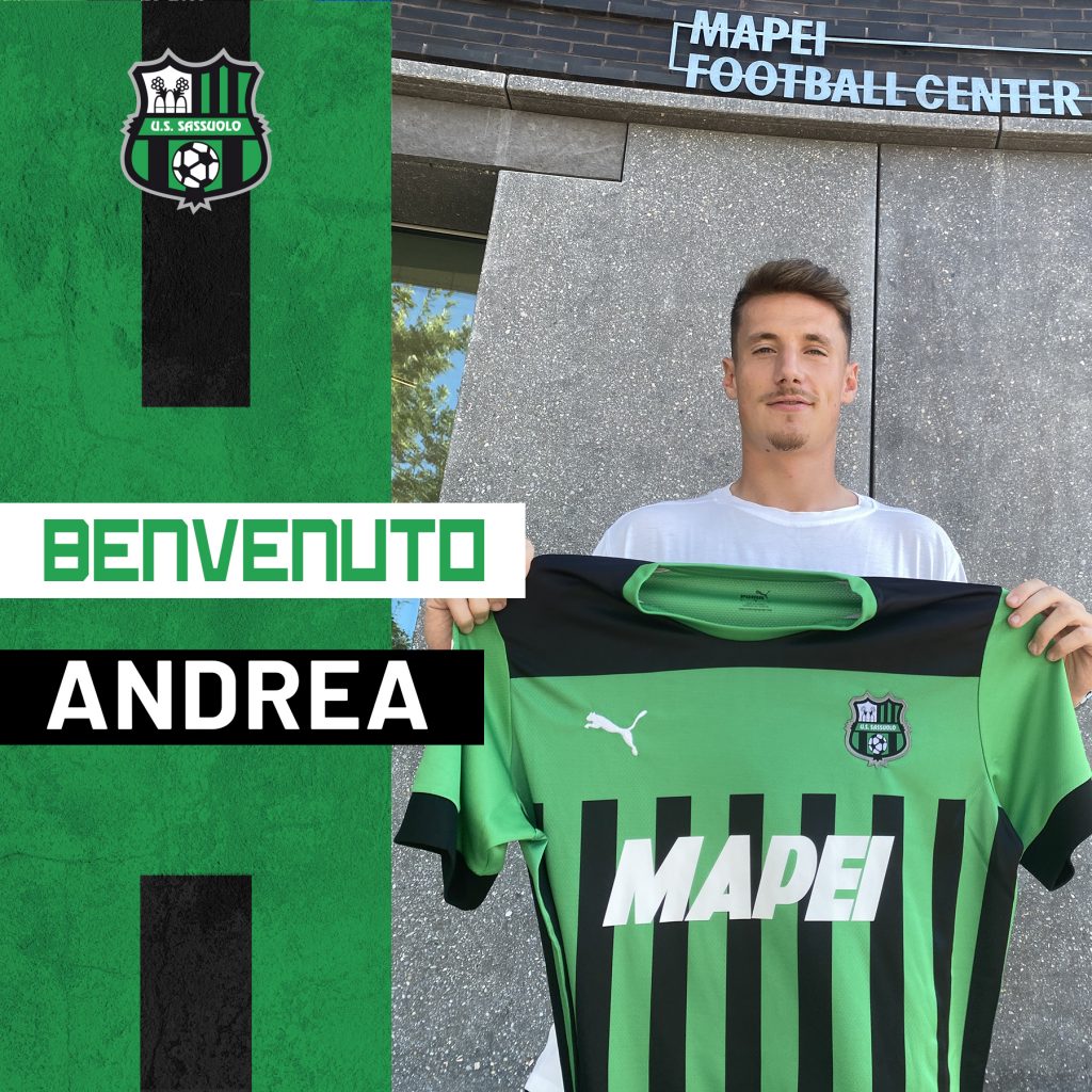 Andrea Pinamonti Sassuolo presentation 1