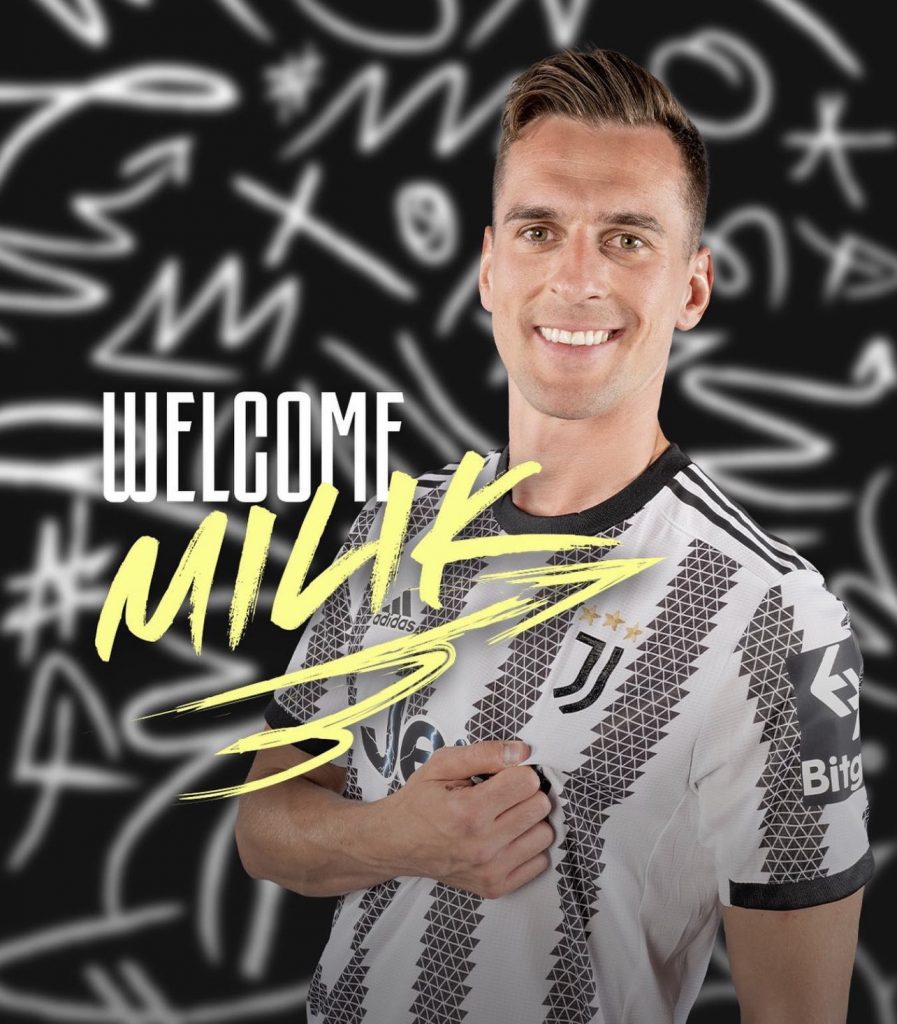 Arek Milik Juventus presentation