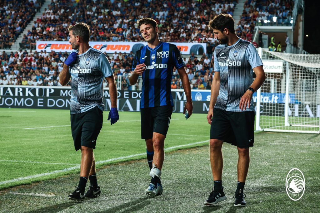 Berat Djimsiti Atalanta infortunio