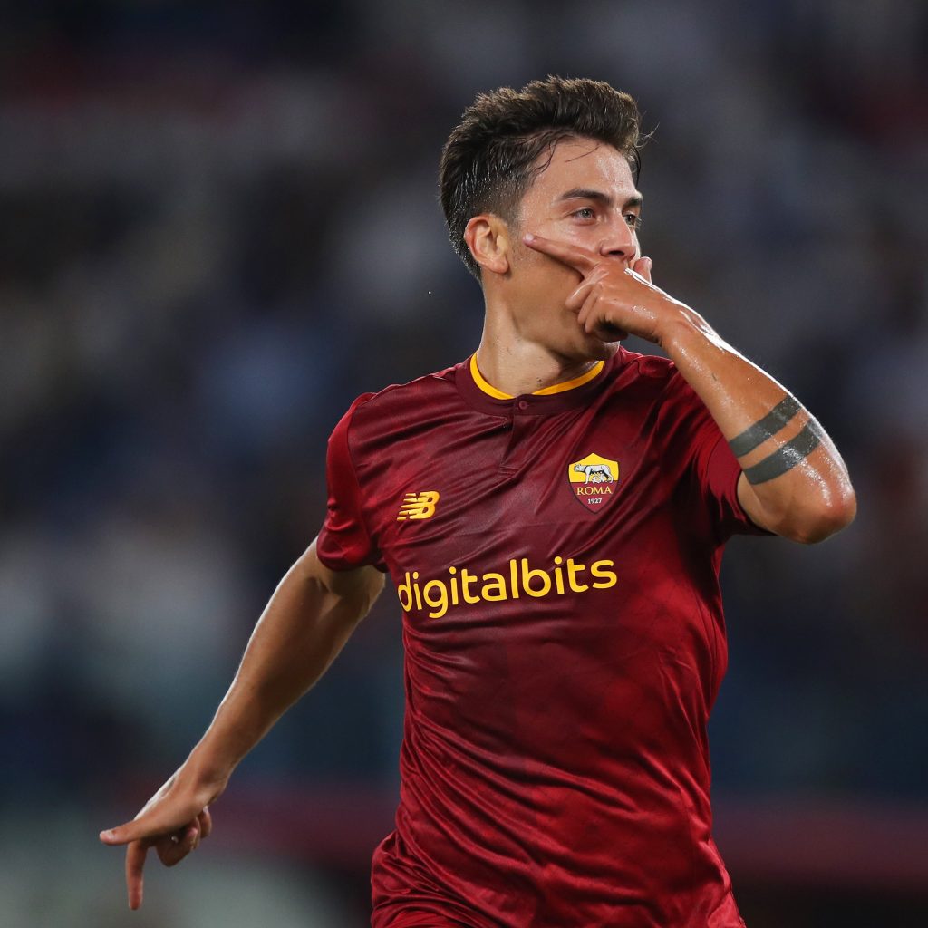 Paulo Dybala Roma celebration