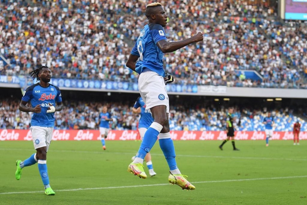 Victor Osimhen Napoli celebration 1