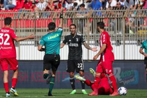 Angel Di Maria Juventus red card