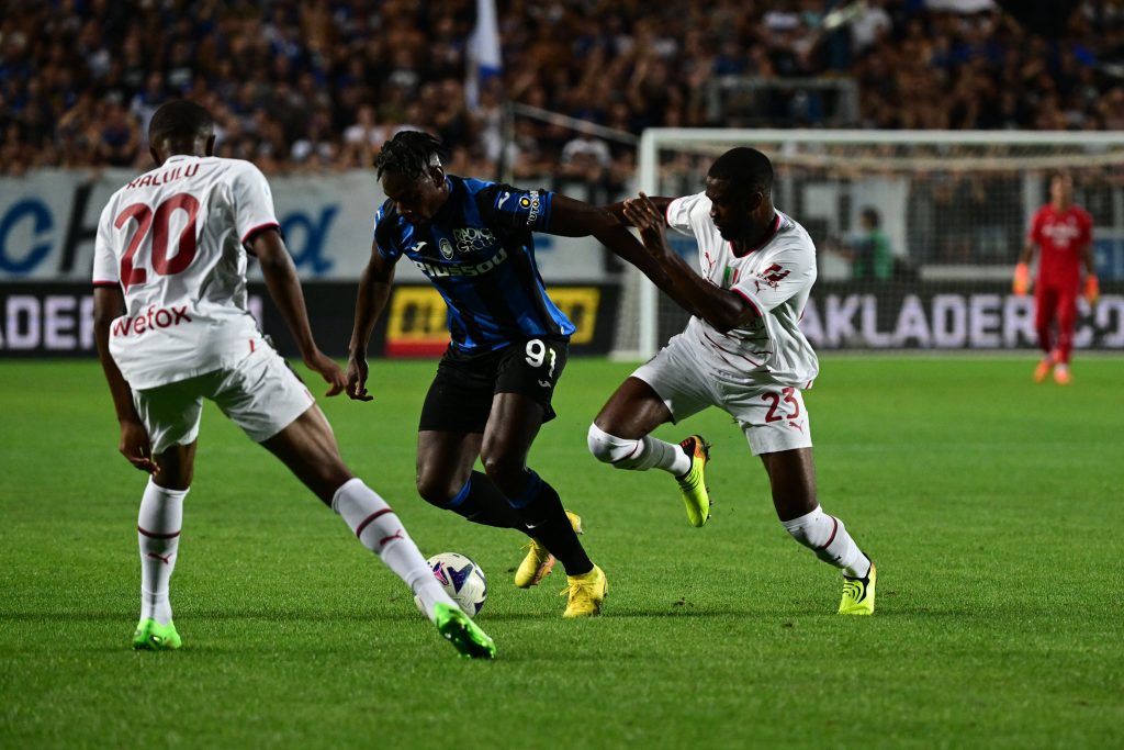 Duvan Zapata Atalanta Fikayo Tomori Milan Pierre Kalulu Milan