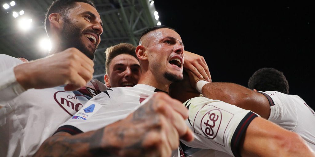 Salernitana celebration