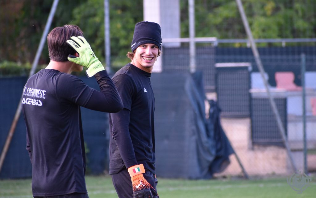 Marco Carnesecchi Cremonese training