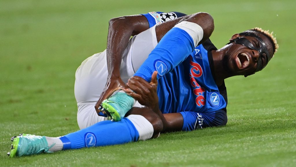 Victor Osimhen Napoli injury