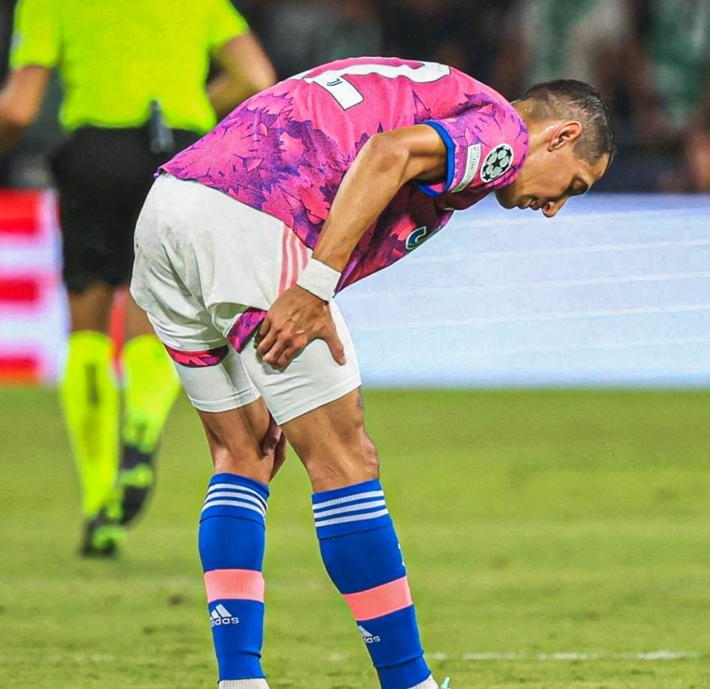 Angel Di Maria Juventus infortunio