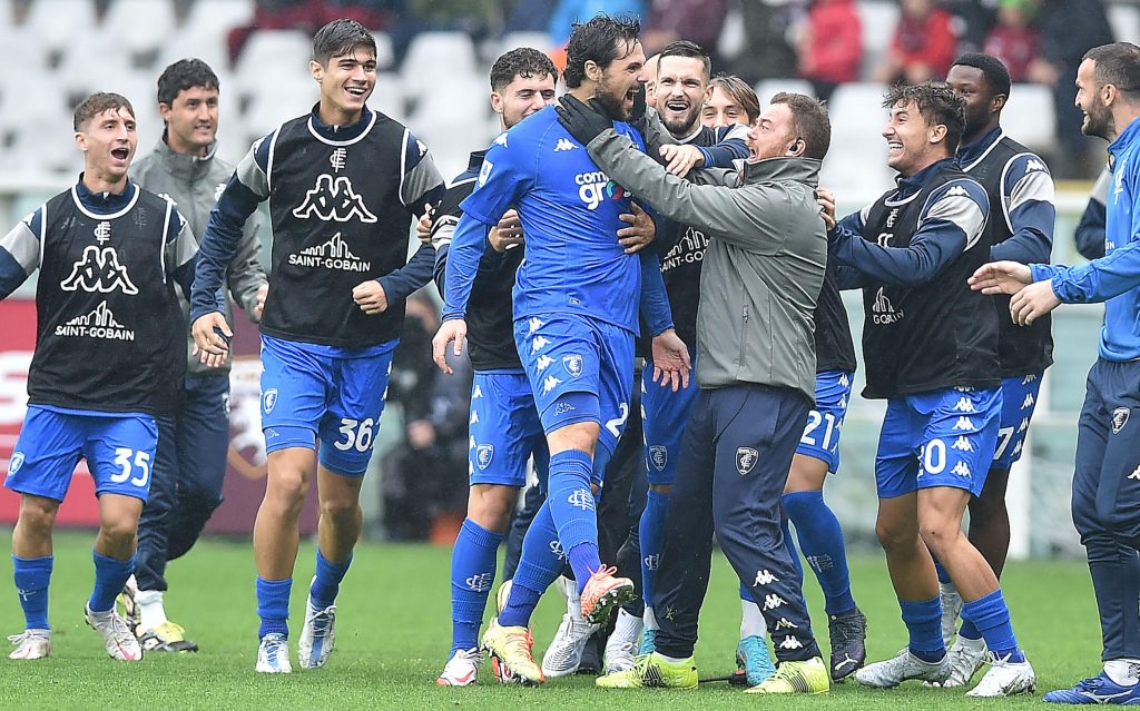 Mattia Destro Empoli celebration
