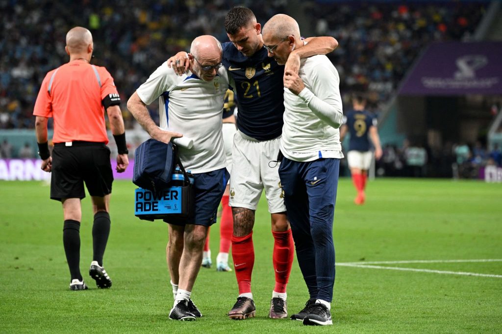 Lucas Hernandez France infortunio