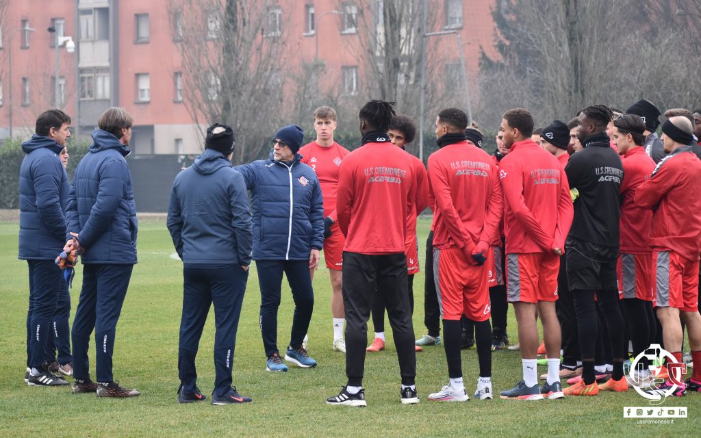 Davide Ballardini Cremonese training 1