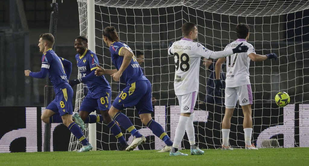 Darko Lazovic Verona celebration