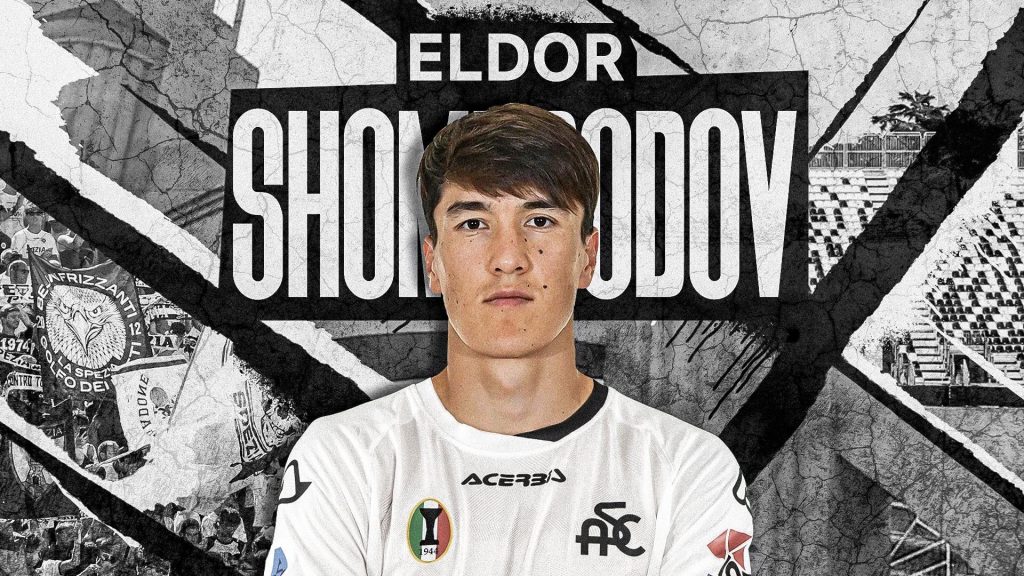 Eldor Shomurodov Spezia presentation