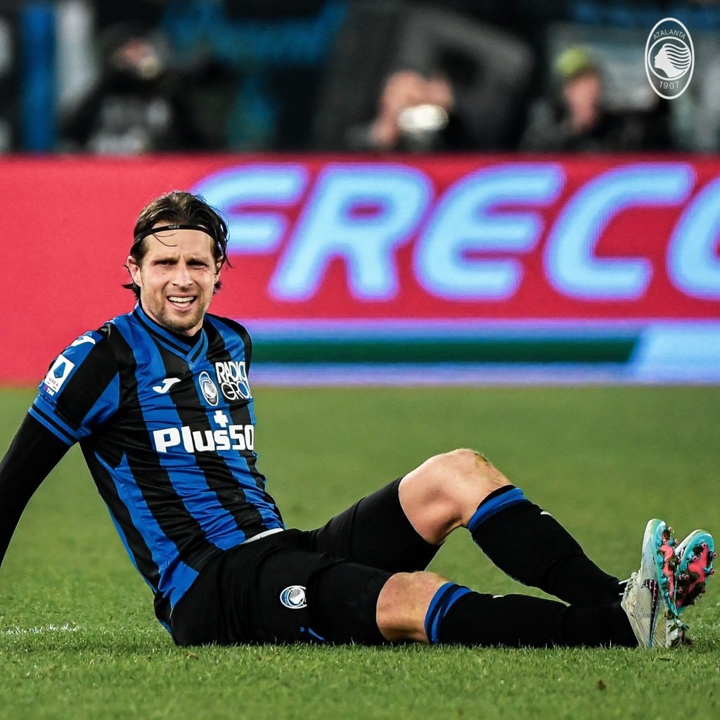 Hans Hateboer Atalanta infortunio