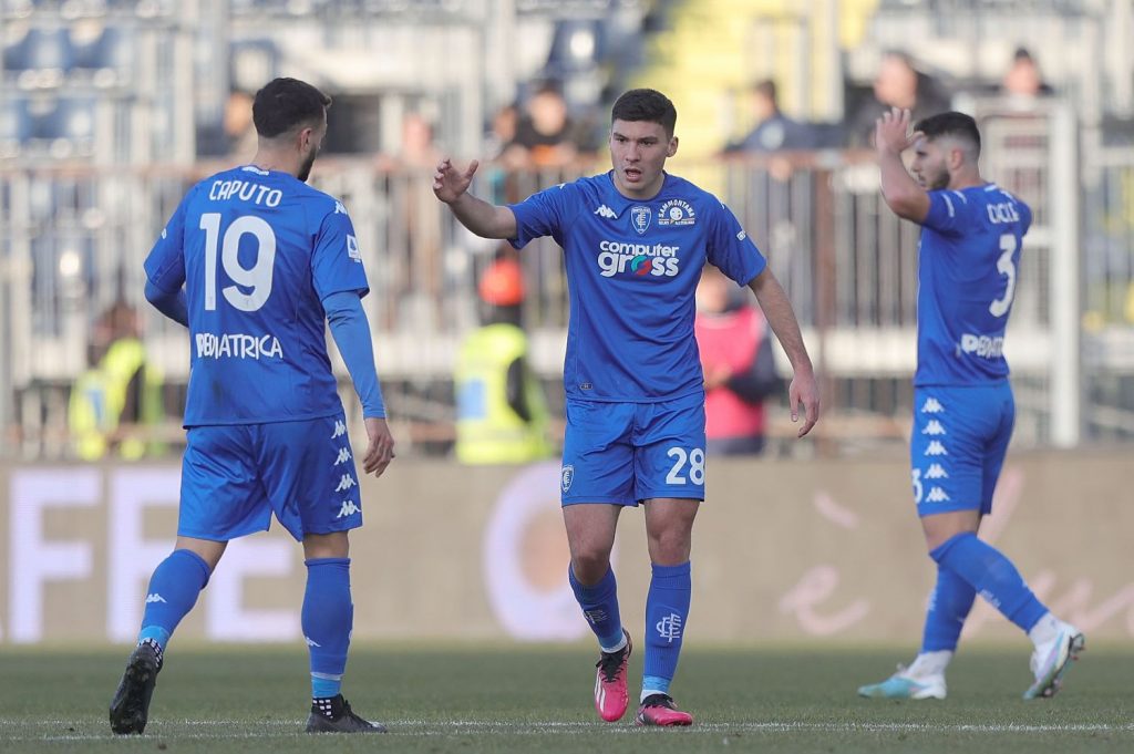 Nicolò Cambiaghi Empoli esultanza 1