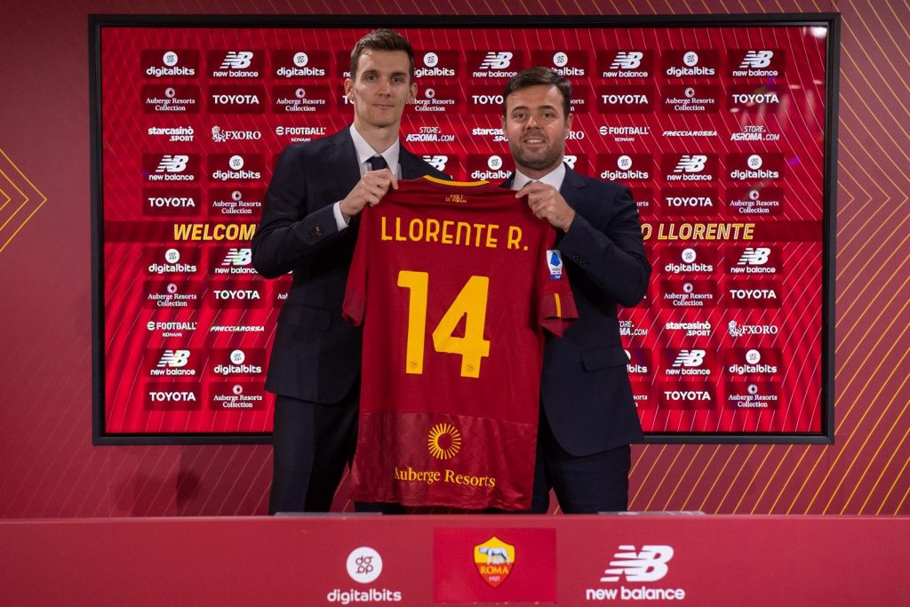 Diego Llorente Roma presentation 1