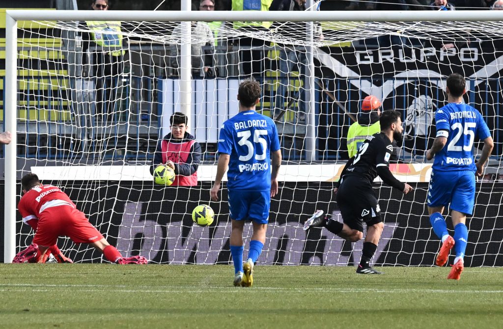 Daniele Verde Spezia celebration