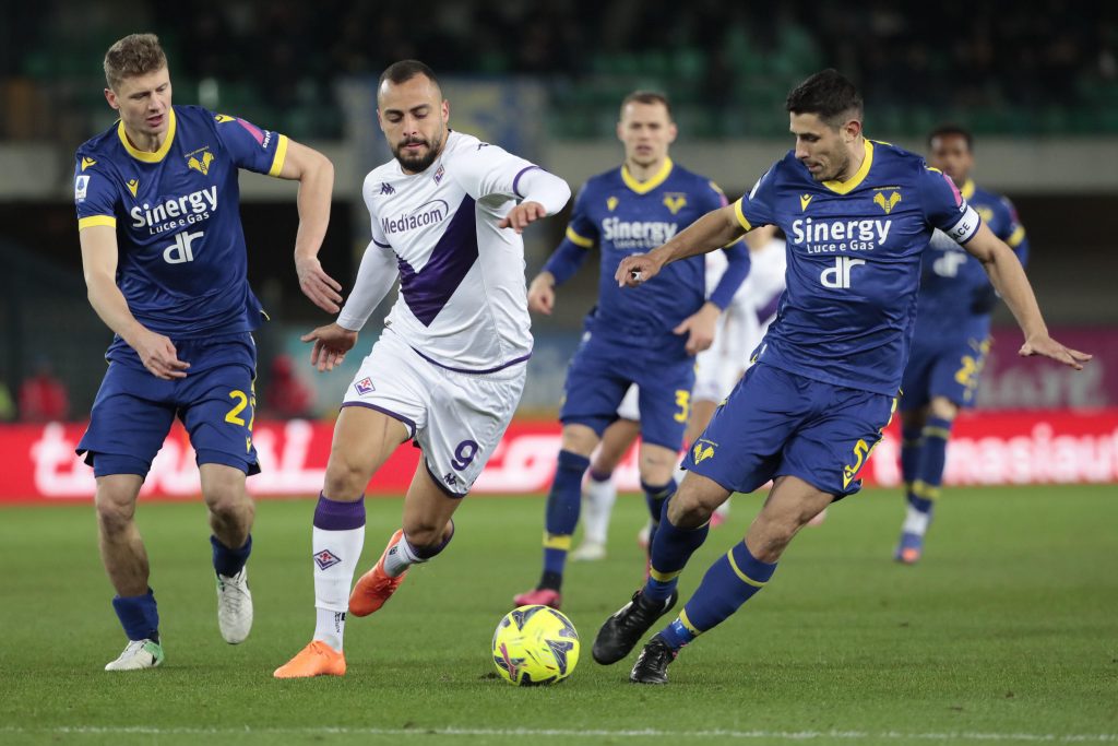 Arthur Cabral Fiorentina Davide Farapni Verona