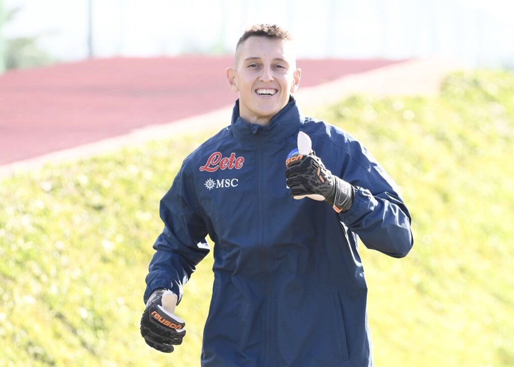 Pierluigi Gollini Napoli training