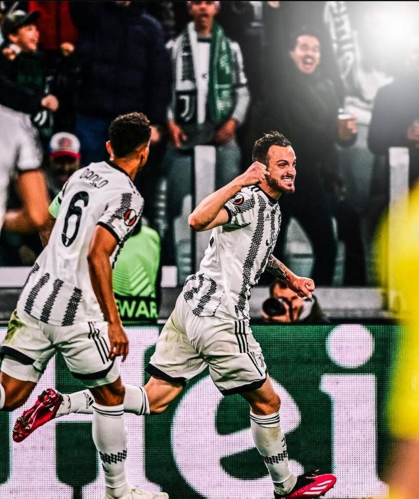 Federico Gatti Juventus celebration