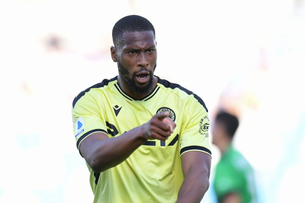 Beto Udinese celebration