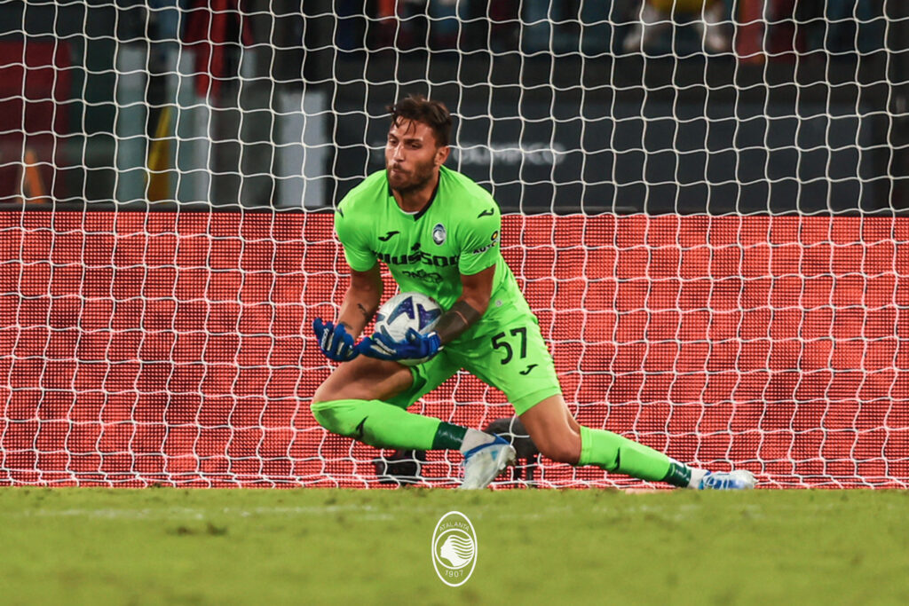 Marco Sportiello Atalanta parata 1