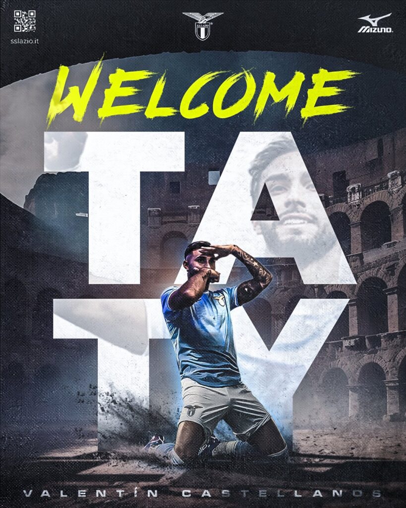 Taty Castellanos Lazio presentation
