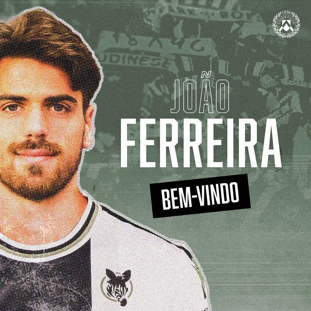 Joao Ferreira Udinese presentation