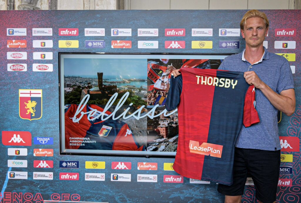 Morten Thorsby Genoa presentation