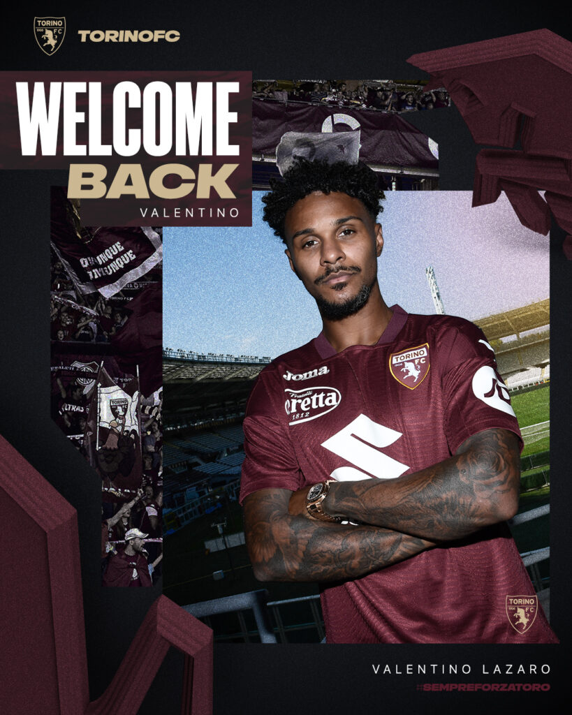 Valentino Lazaro Torino presentation