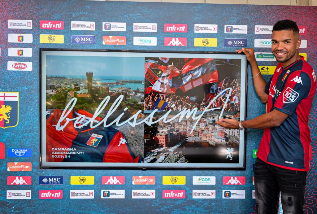 Junior Messias Genoa presentation