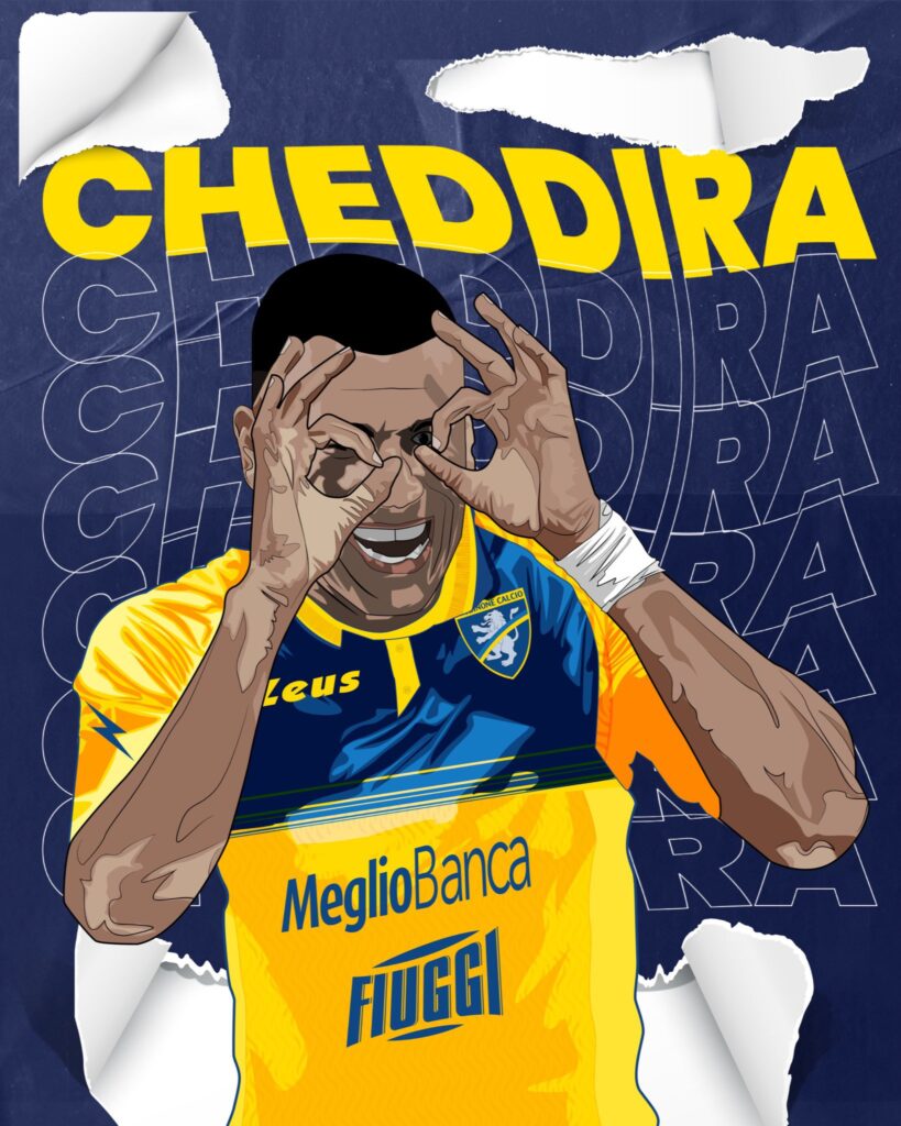 Walid Cheddira Frosinone presentation