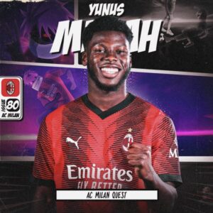 Yunus Musah Milan presentation
