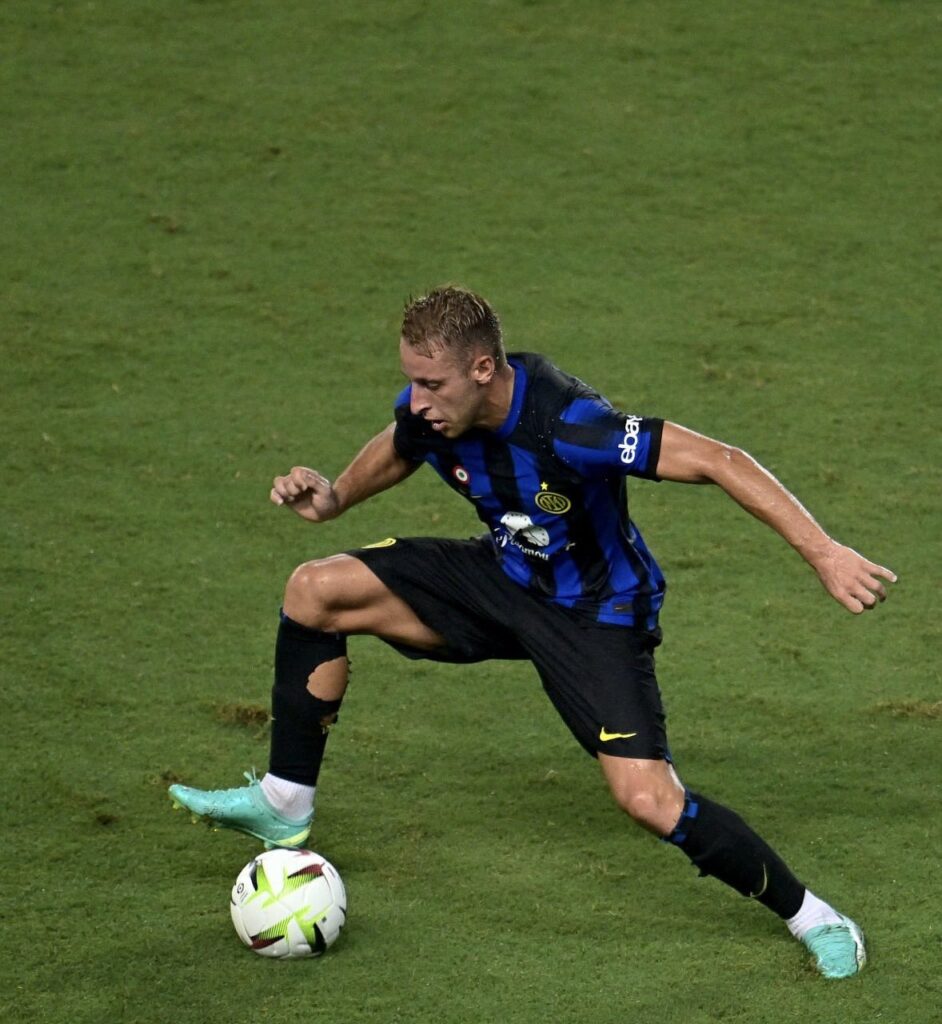 Davide Frattesi Inter amichevole