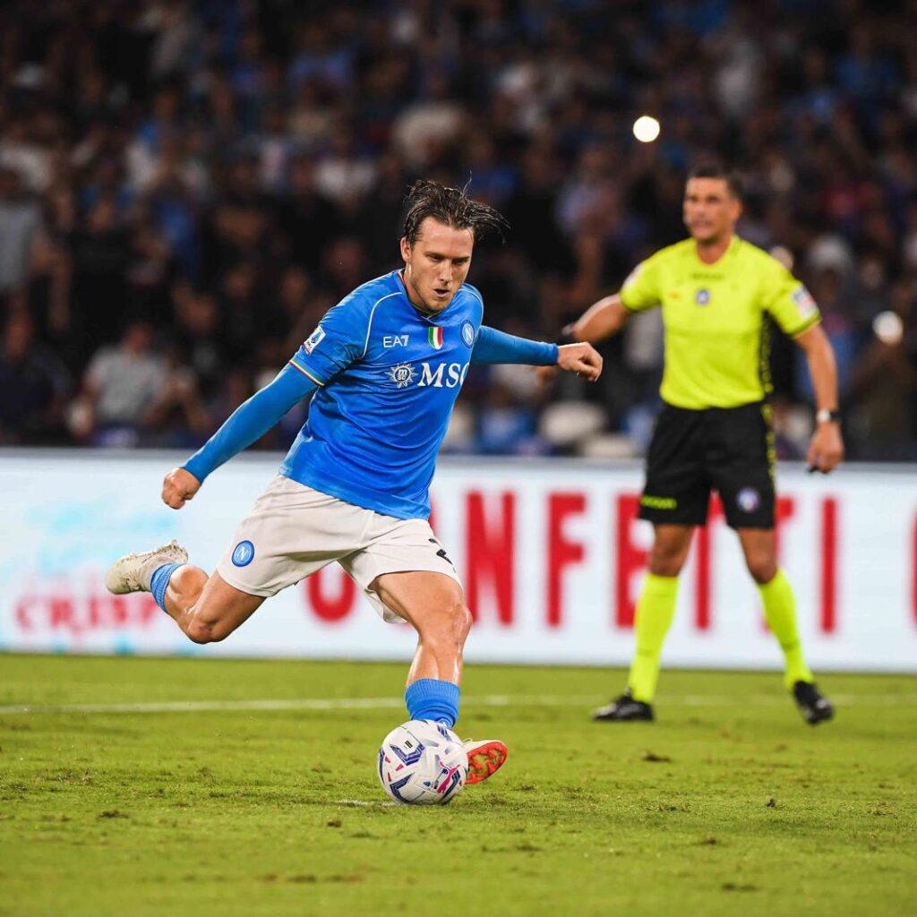 Piotr Zielinski Napoli rigore