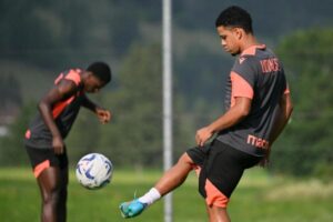 Brenner Udinese training