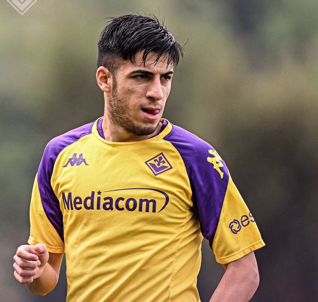 Fabiano Parisi Fiorentina training
