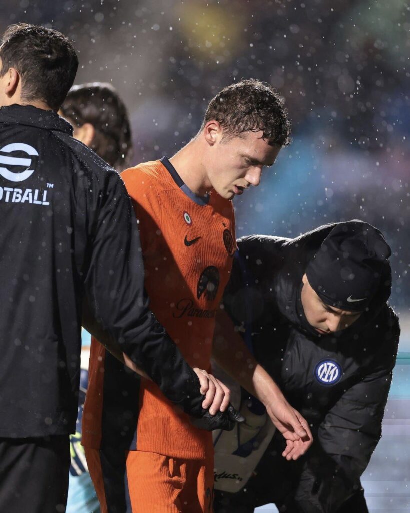 Benjamin Pavard Inter injury