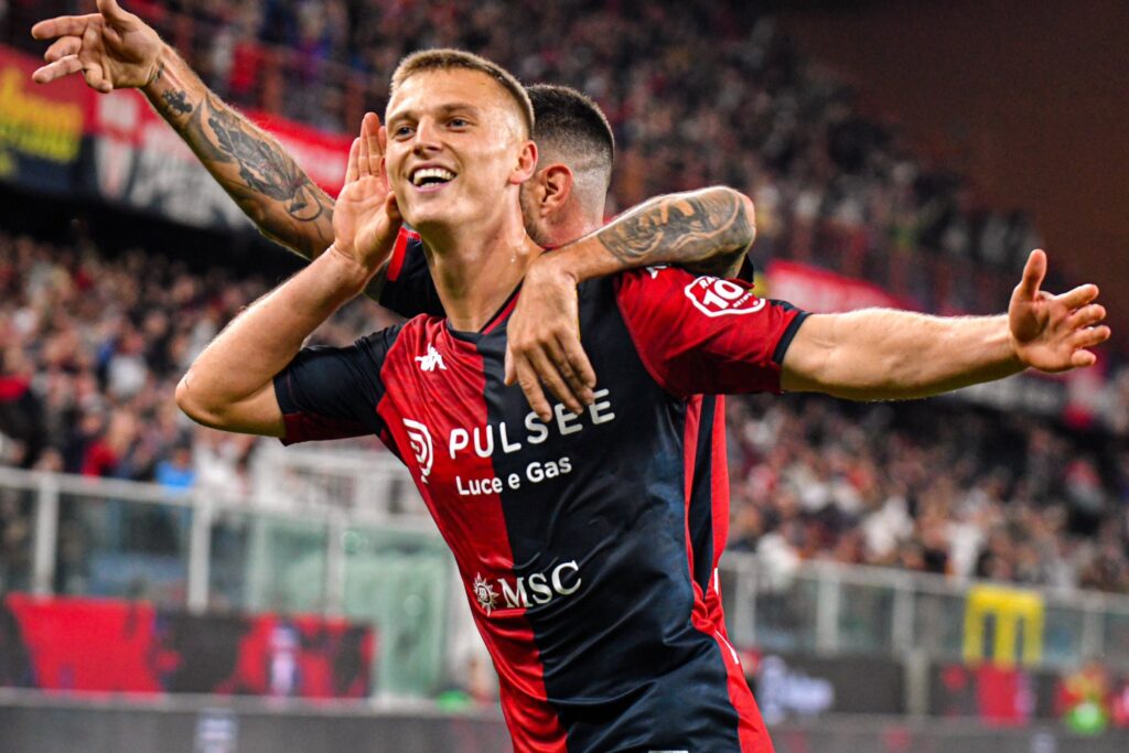 Albert Gudmundsson Genoa celebration 2