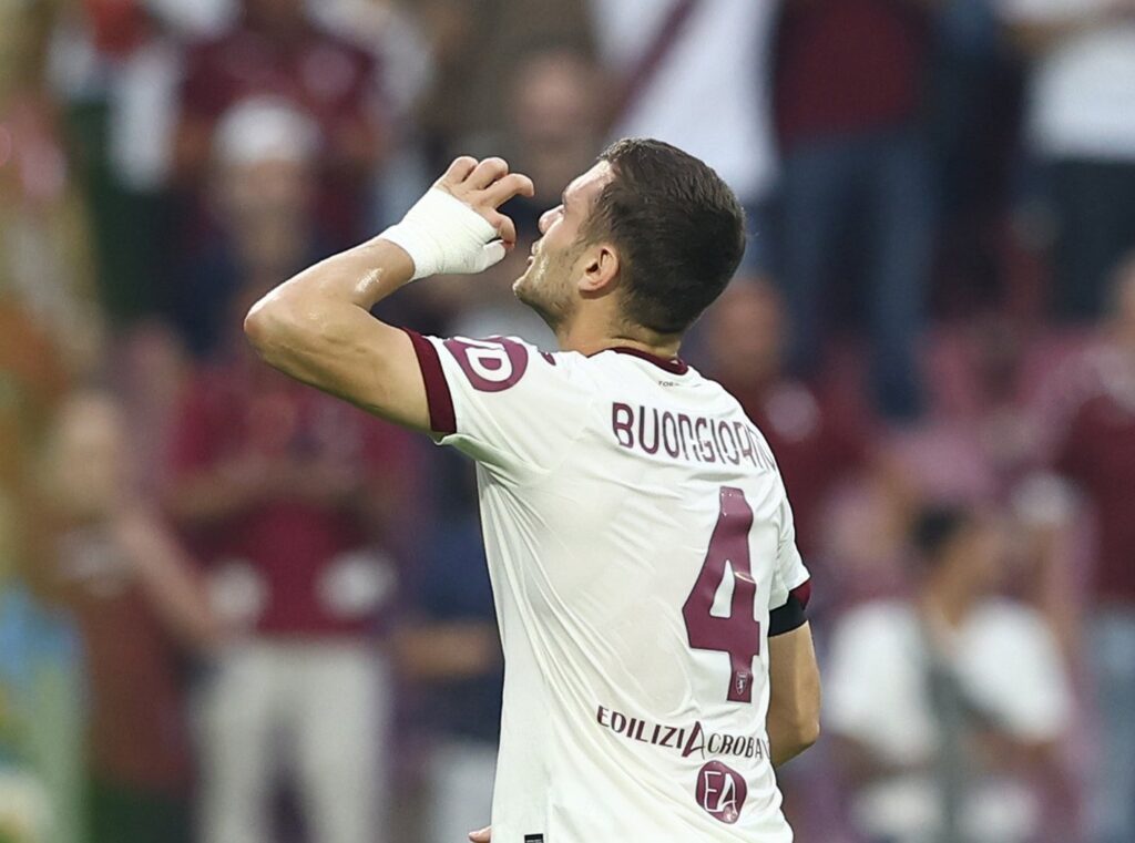 Alessandro Buongiorno Torino celebration