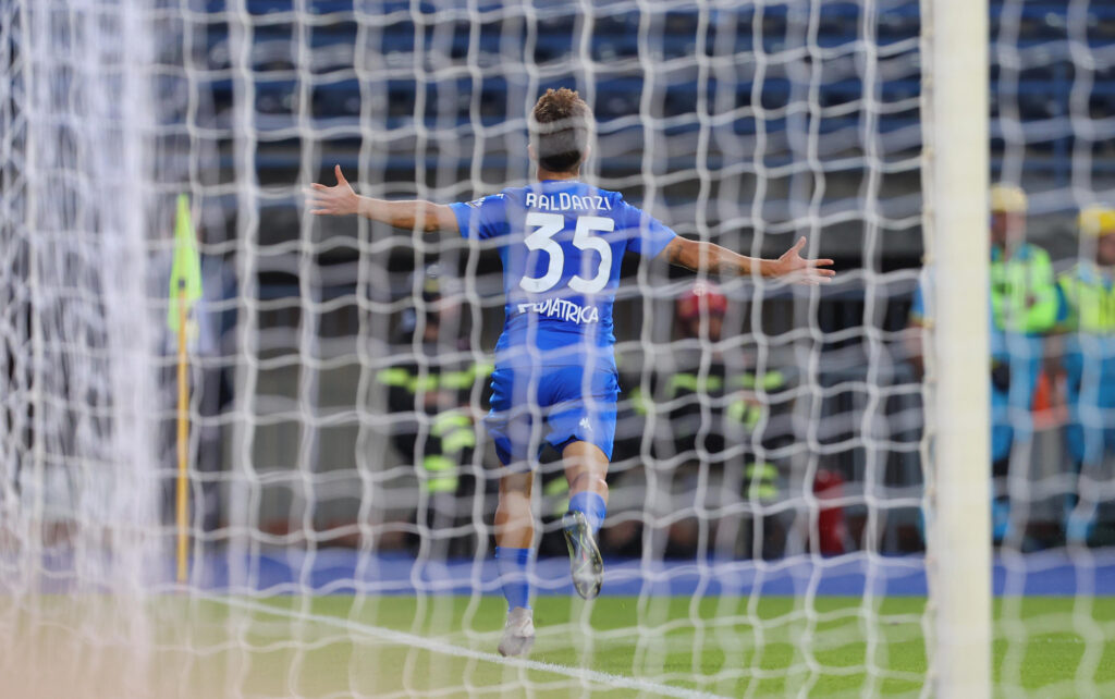 Tommaso Baldanzi Empoli celebration