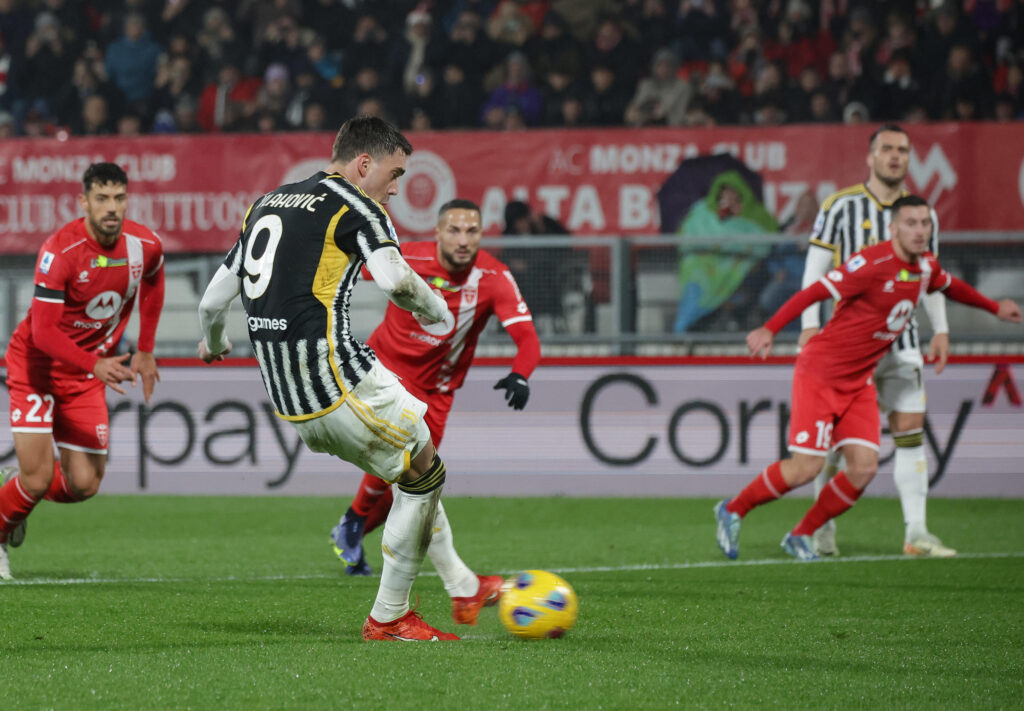 Dusan Vlahovic Juventus rigore