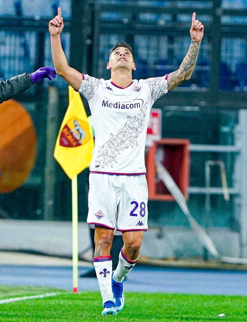 Martinez Quarta Fiorentina celebration 1