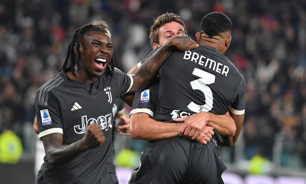 Gleison Bremer Juventus celebration