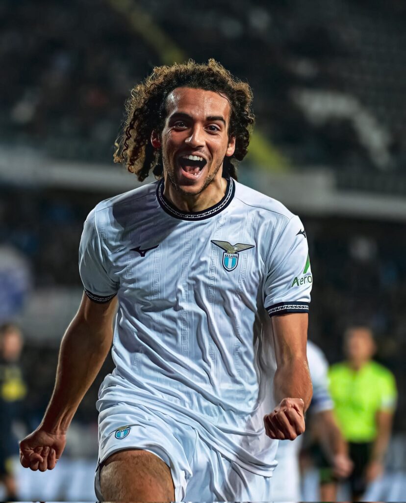 Matteo Guendouzi Lazio celebration 1