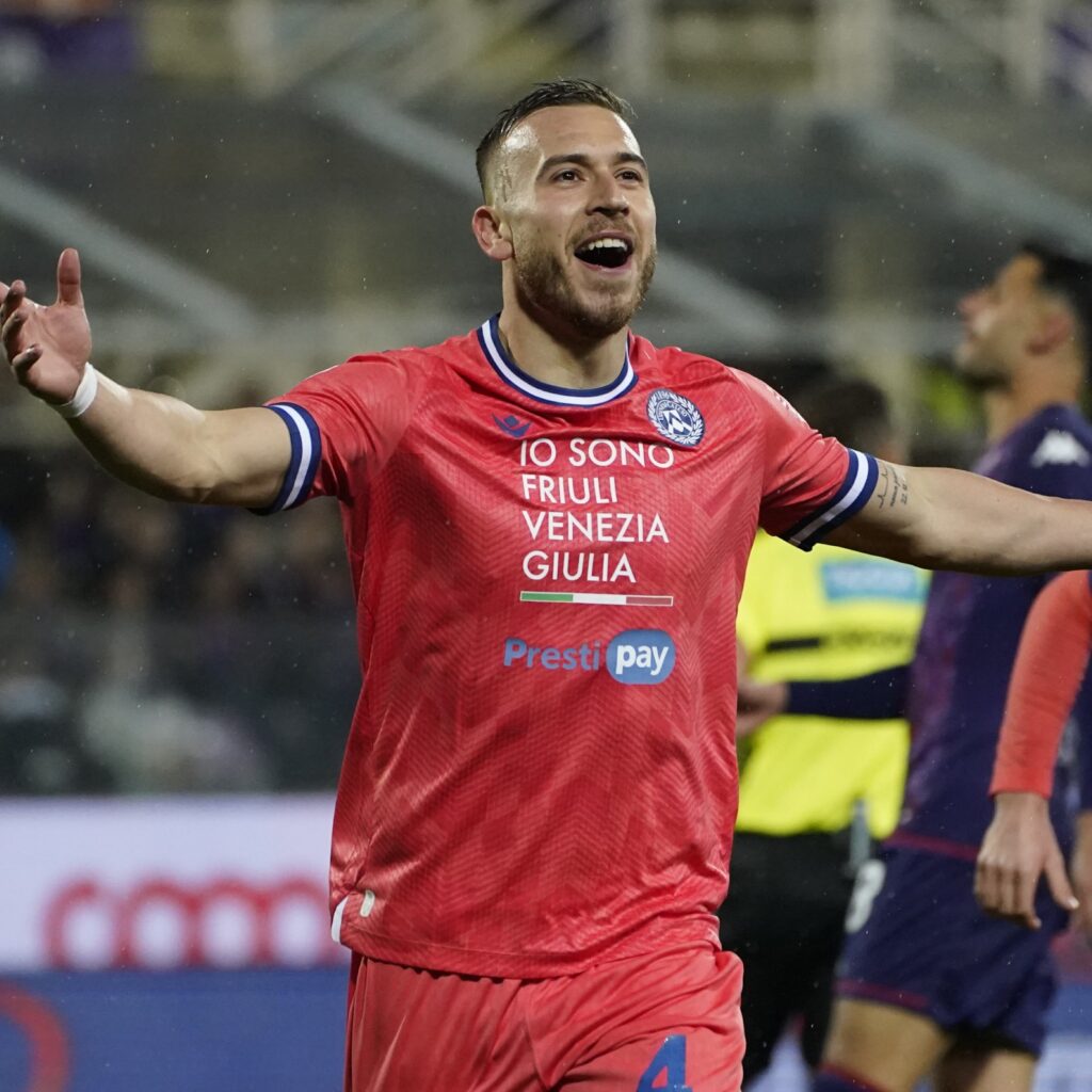Sandi Lovric Udinese celebration