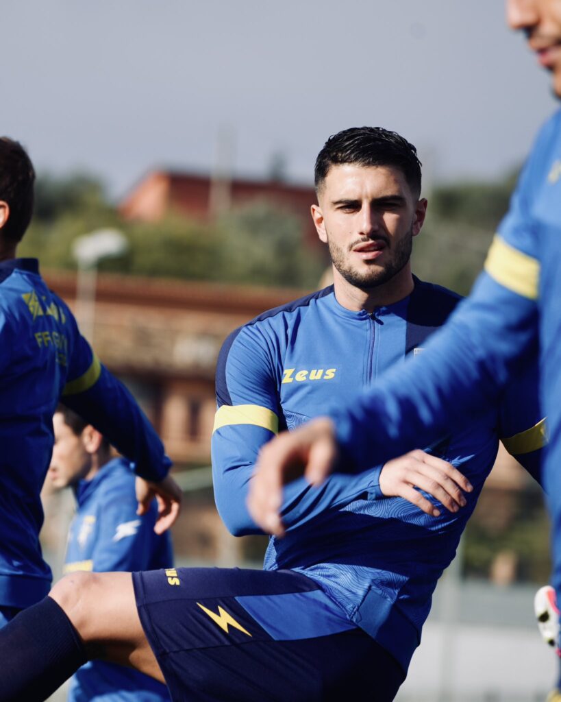Kevin Bonifazi Frosinone training 1