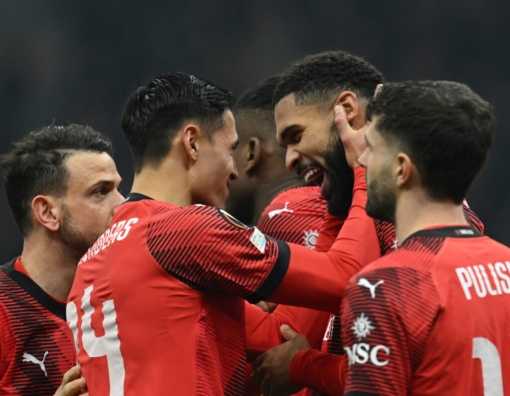 AC Milan v Stade Rennais FC: Playoff First Leg - UEFA Europa League 2023/24