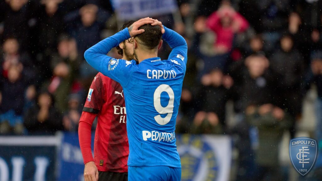 Francesco Caputo Empoli rammarico